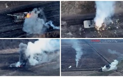 Video Ukraine hủy diệt 2 đoàn xe thiết giáp 'khủng' của quân Nga trong trận chiến ác liệt ở Donetsk