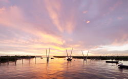 Chiêm ngưỡng 3 phương án kiến trúc cầu Thượng Cát bắc qua sông Hồng