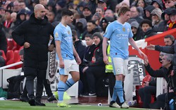 HLV Guardiola giải thích thế nào về hành động nổi nóng của De Bruyne?