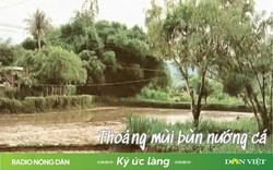 Thoảng mùi bùn nướng cá