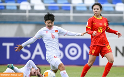 Ngọc Minh Chuyên "xé lưới" U20 nữ Trung Quốc, U20 nữ Việt Nam có bàn danh dự!