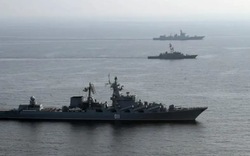 Loạt tàu chiến "khủng" của Nga, Iran, Trung Quốc tập trận chung giữa căng thẳng ở Biển Đỏ