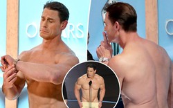 Tiếng cười sau màn khoả thân gây chấn động tại Oscar 2024 của tài tử John Cena