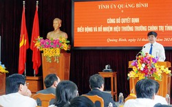 Ông Lê Công Toán giữ chức Hiệu trưởng Trường Chính trị Quảng Bình