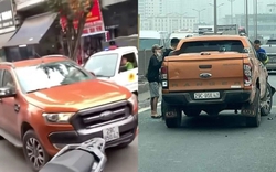 Vụ xe bán tải chạy trốn cảnh sát ở Hà Nội: Người dân đập phá xe của đối tượng có vi phạm không?