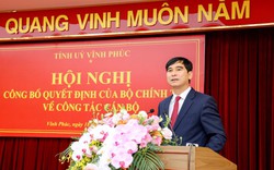 Bộ Chính trị điều động Bí thư Tỉnh ủy Bình Thuận Dương Văn An giữ chức Bí thư Tỉnh ủy Vĩnh Phúc