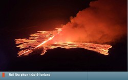 Hình ảnh báo chí 24h: "Bầu trời lửa" ở Iceland