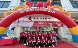 Chuỗi cửa hàng Cardina tạo dấu ấn thương hiệu cùng sắc đỏ chim Hồng Tước