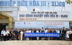 Trường Sơn Land đón đoàn doanh nghiệp Trung Quốc đến thăm Khu công nghiệp Đức Hòa 3 