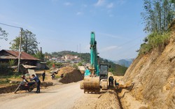 Lai Châu: Nỗ lực vượt khó đẩy nhanh tiến độ khắc phục hậu quả thiên tai, bảo đảm giao thông