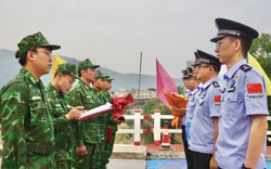 Tuần tra liên hợp chấp pháp trên biên giới Lai Châu