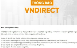 Sáng nay, VNDirect sẽ kết nối lại với các Sở giao dịch chứng khoán?