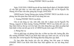 Nghệ An: Kỷ luật cựu hiệu trưởng trường PTDTBT THCS Lưu Kiền lộ nhiều clip nhạy cảm