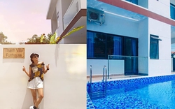 Hé lộ ảnh bên trong villa của Bảo Thanh, dân tình phải trầm trồ về độ giàu