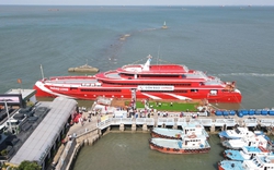 Khai trương siêu tàu khách lớn nhất Việt Nam tuyến Vũng Tàu - Côn Đảo