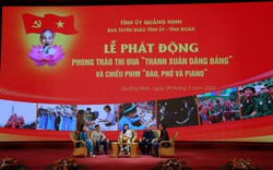 Học sinh, sinh viên Quảng Ninh giao lưu cùng đoàn làm phim "Đào, Phở và Piano"