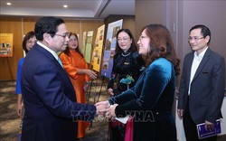 Thủ tướng Phạm Minh Chính gặp Hội doanh nhân, Hội trí thức Việt Nam tại Australia