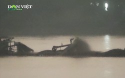 Sau phản ánh của Dân Việt về "cát tặc", Cảnh sát Đường thủy Hà Nội tăng cường tuần tra đêm trên sông Hồng