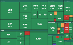 CTG của Vietinbank chạm trần, nhóm cổ phiếu ngân hàng "thăng hoa"