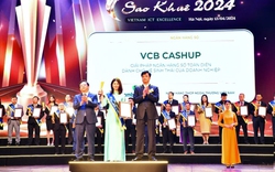 Ba giải pháp số của Vietcombank nhận giải thưởng Sao Khuê 2024