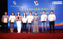 Báo Nông thôn Ngày nay/Báo điện tử Dân Việt đoạt giải Ba, Giải báo chí miền Đông Nam Bộ