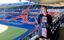 Bạn gái Quan Văn Chuẩn sang Qatar cổ vũ U23 Việt Nam