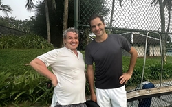 Huyền thoại quần vợt Roger Federer đang ở Hội An