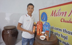 Một trai làng biển Quảng Nam bỏ phố về quê làm thứ nước gì, hễ quấy lên thơm phức, bán cả ra nước ngoài?