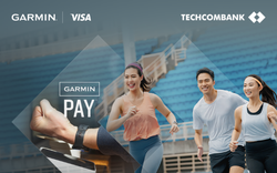 Techcombank mang trải nghiệm thanh toán một chạm Garmin Pay đến với người dùng