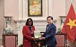 Phó Thủ tướng Lê Minh Khái trao đổi với giới chức và doanh nghiệp Mỹ tăng cường hợp tác thúc đẩy kinh tế