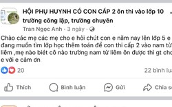 Chưa nghỉ hè, phụ huynh đã ráo riết tìm lớp học thêm cho con