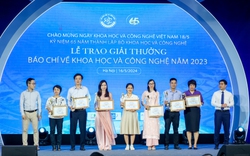 Báo điện tử Dân Việt đạt giải Khuyến khích Giải thưởng báo chí về khoa học và công nghệ năm 2023