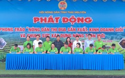 Hội Nông dân Thái Nguyên phát động nông dân thi đua SXKDG và xây dựng nông thôn mới năm 2024