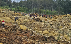 Thảm họa kinh hoàng ở Papua New Guinea, hàng trăm người bị vùi lấp