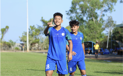 Con trai Quang Hải ghi 8 bàn ở giải U17 Quốc gia: Tố chất "gà nòi”!