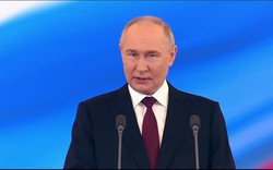 Clip: Ông Vladimir Putin nhậm chức Tổng thống Nga nhiệm kỳ thứ 5