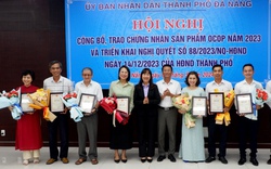 Đà Nẵng trao chứng nhận 25 sản phẩm OCOP đạt 4 sao