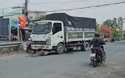 TP.HCM: Va chạm xe tải trong lúc chạy xe máy đi sửa, người đàn ông tử vong tại chỗ