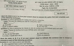 Đề thi môn Tiếng Anh vào lớp 10 năm 2024 của Ninh Bình có gợi ý đáp án