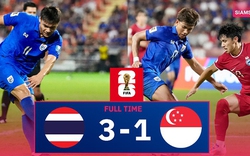 Thắng Singapore 3-1, ĐT Thái Lan có đoạt vé vào vòng 3?