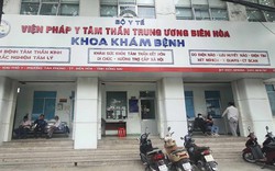 2 bác sĩ ở Viện Pháp y tâm thần Trung ương Biên Hòa bị bắt