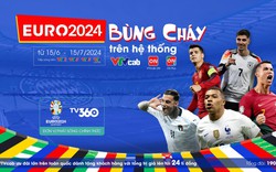 EURO 2024 - Bùng Cháy trên hệ thống VTVcab