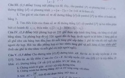 Đề thi môn Toán vào lớp 10 năm 2024 của Hà Nam có gợi ý đáp án