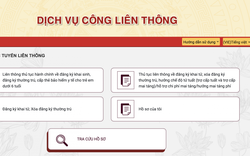 Hướng dẫn thủ tục liên thông điện tử đăng ký khai sinh, đăng ký thường trú, cấp thẻ BHYT cho trẻ dưới 6 tuổi
