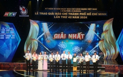 Giải Báo chí TP.HCM năm 2024 có 5 giải Nhất