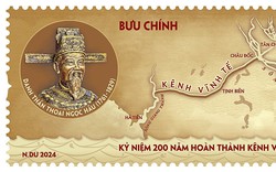 An Giang phát hành bộ tem bưu chính "Kỷ niệm 200 năm hoàn thành kênh Vĩnh Tế"