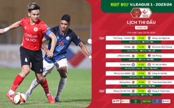 Lịch phát sóng trực tiếp vòng 26 V.League 2023/2024