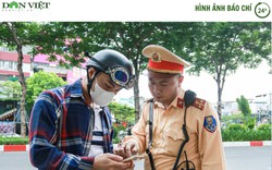 Hình ảnh báo chí 24h: CSGT Hà Nội kiểm tra, xử phạt vi phạm trên VNeID