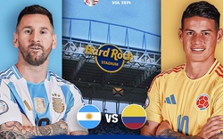 Hiệp 1 Argentina vs Colombia: Messi sẽ ghi bàn?