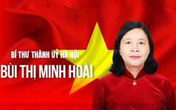 Infographic: Chân dung và sự nghiệp của bà Bùi Thị Minh Hoài- nữ Bí thư đầu tiên của Hà Nội 